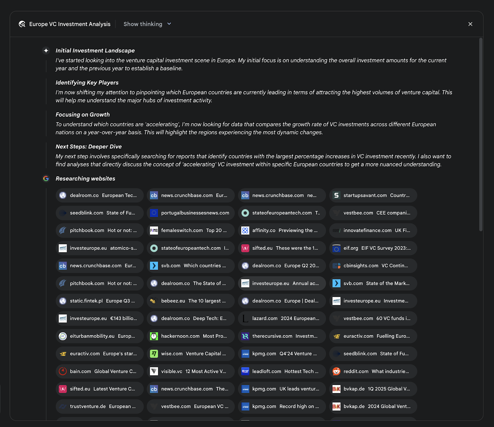 Deep Research 执行