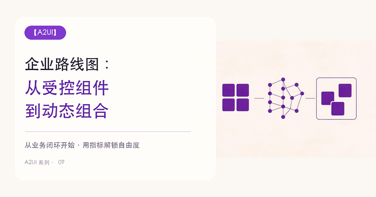 A2UI 系列封面：从受控组件到动态组合